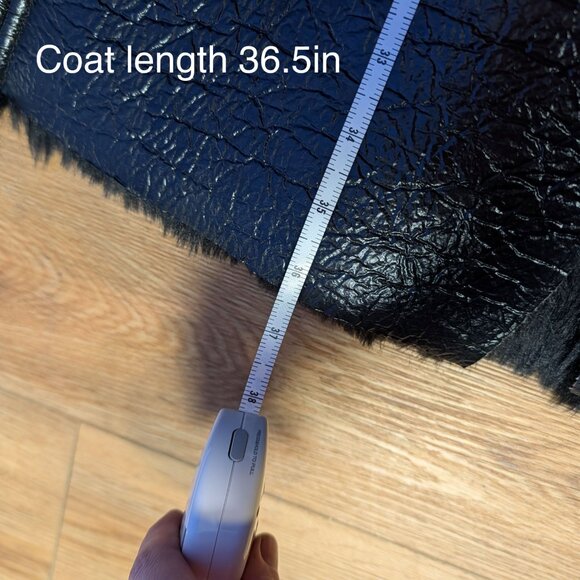 XS, XXS Armani Exchange A-Line Faux Fur Jacket - Picture 11 of 12